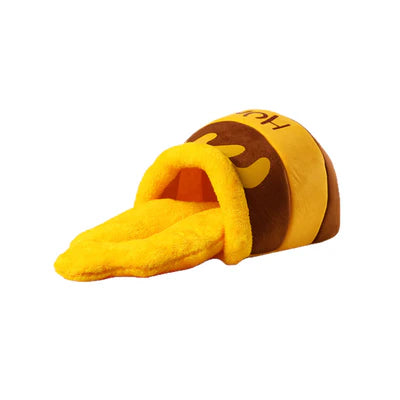 Bee Nap™ Cozy Burrow Pet Bed | Petavo