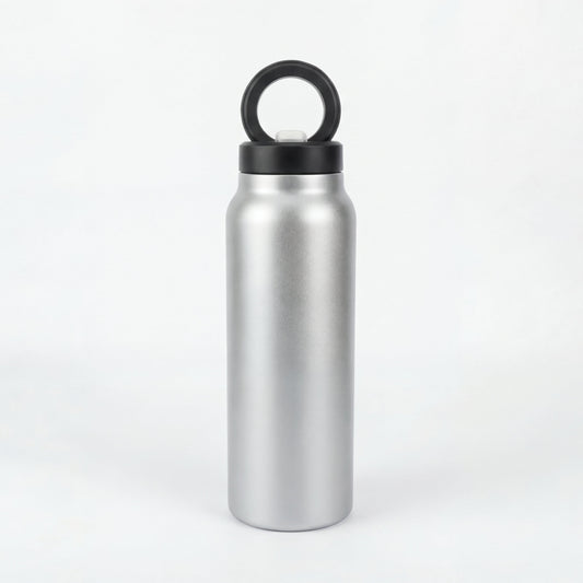 ARQWA MagFlow SILVER – BLACK | Hydration & Hands-Free Convenience in One