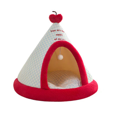 Zen Apple™ Calming Pet Cave Bed | Petavo