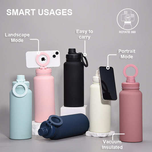 ARQWA FlowBottle Magnetic Stainless Steel Bottle (1L, MagSafe Edition)